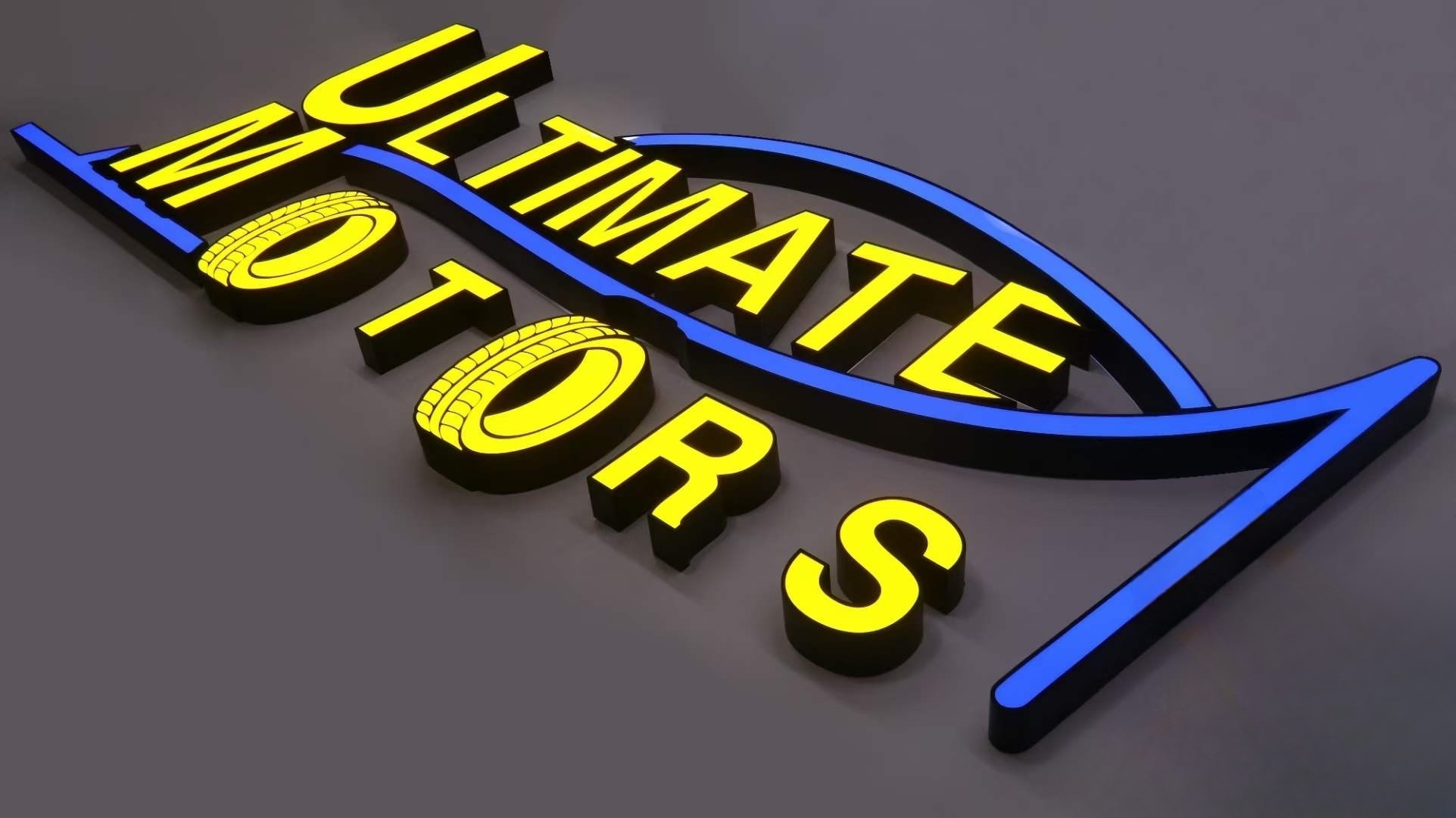 Custom Front Lit Trim Cap Channel Letters for Storefront Signs